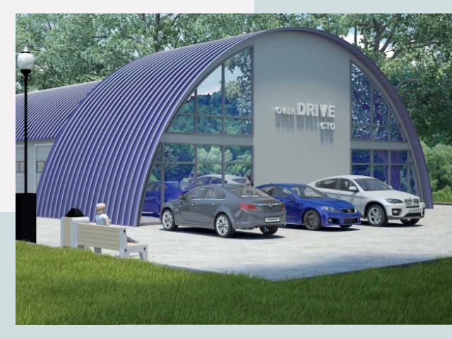 Монтаж ангаров и металлоконструкций от 625 руб.