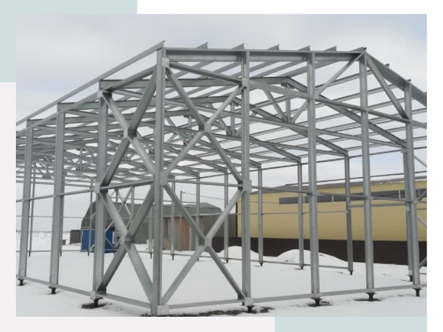 Каркасные ангары в Бердске