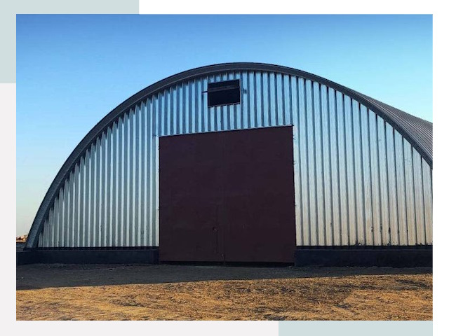 Арочные ангары в Бердске