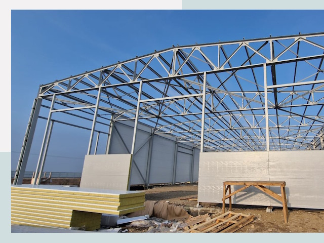 Утепленные ангары в Бердск от 625 руб. за м²