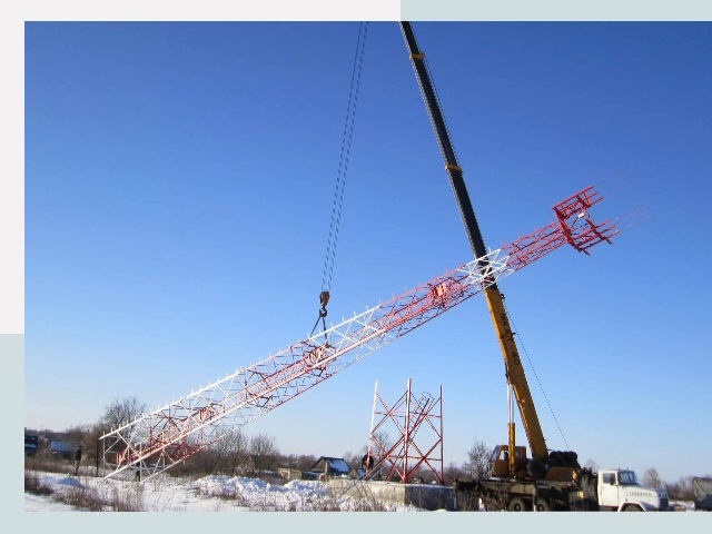 Строительство башен связи в Бердске от 625 руб.