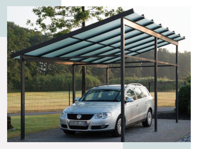 Навесы для автомобилей в Бердске