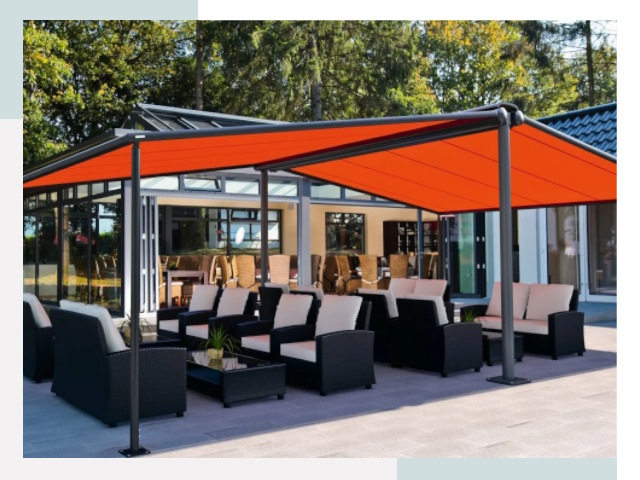 Навесы для кафе и ресторанов в Бердске