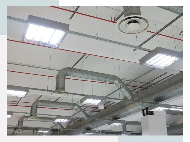 Вентиляция ангаров в Бердске