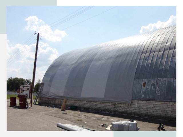 Ремонт ангаров в Бердске