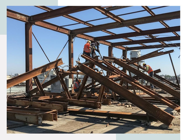 Демонтаж металлоконструкций в Бердске от 625 руб.