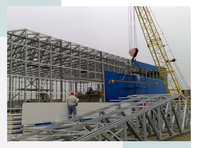 Монтаж ангаров в Бердске